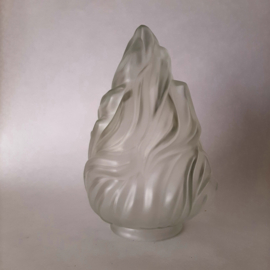 Art Deco glazen lampenkap vlam | Lampenkap ter vervanging
