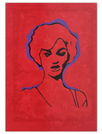 Retro Pop Art Ansichtkaarten Set van 3