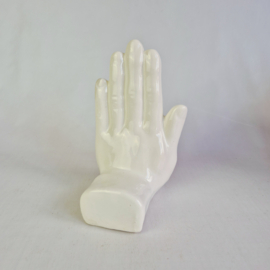 Boekensteun uit de Jaren 80 in de Vorm van een Hand