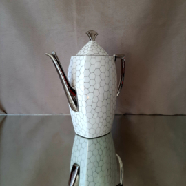 Porcelaines Limoges theekan, porseleinen kan, Frans porselein