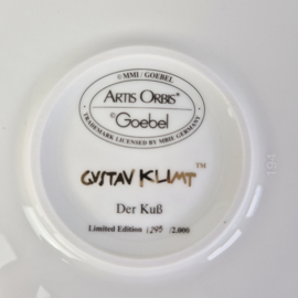 Goebel Artis Orbis 'De Kus' wandbord | Gustav Klimt | Limited edition 295/2000