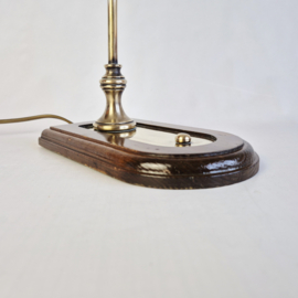 Vintage Messing bureaulamp