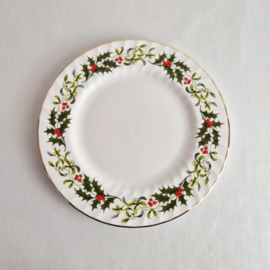 Royal Kendal porseleinen borden | Vintage Kerstservies