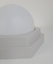 Prachtige vintage design plafondlamp Herda, jaren 80 plafonniere