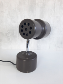 Wandlamp Philips, pop art stijl, grote jaren 70 spot, HPLRN