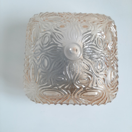 Jaren 60 kleine plafondlamp, Vintage plafonniere