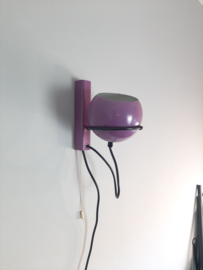 Gepo wandlamp paars, eyeball lamp