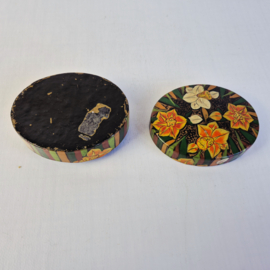 Vintage papiermaché doos | Kasjmir India