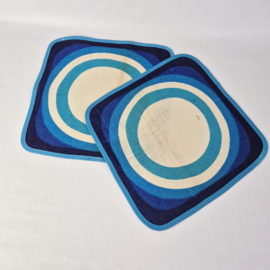Set van 4 jute Space Age Placemats