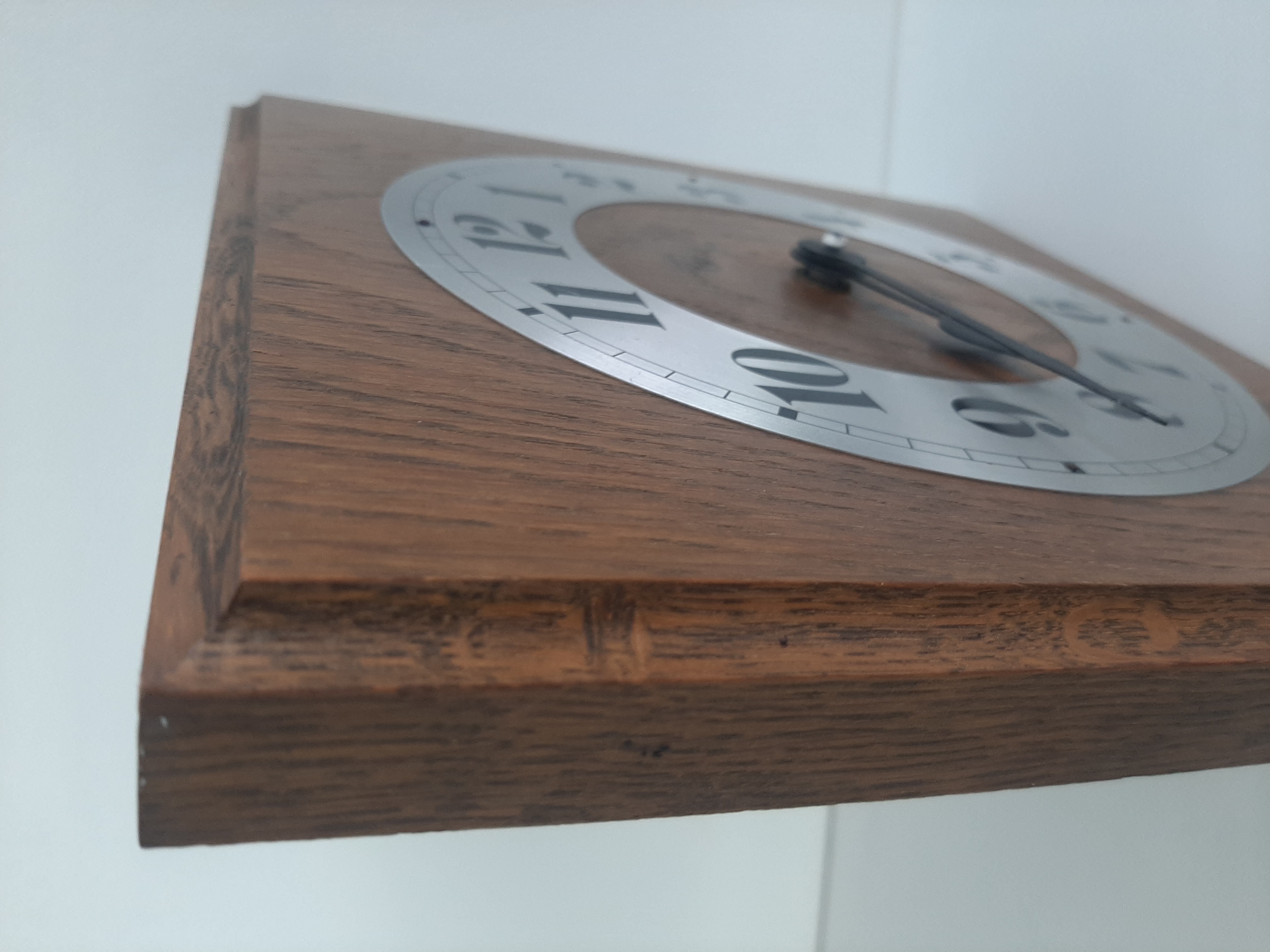 Wandklok Philips | Vintage houten klok | Philips HR5581 | HF Quartz