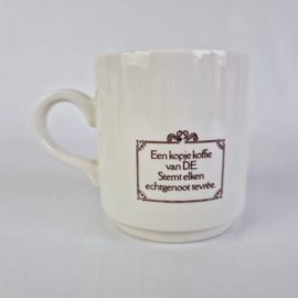 Vintage mokken Villeroy & Boch - Douwe Egberts