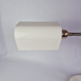 Vintage Design  Bureau Lamp Wit & Goud