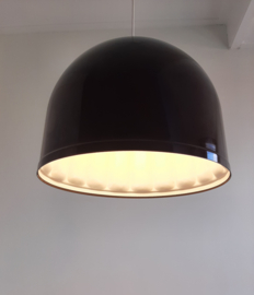 Vintage jaren 70 hanglamp Ikea, Typ: T742, bruine kunststof hanglamp