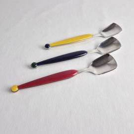 Vintage WMF Cromargan 'Fantasia' Lepels – Set van 6
