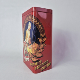 Vintage Douwe Egberts koffieblik
