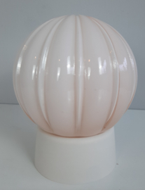 Thabur schroefbol, Art Deco plafondlamp in roze