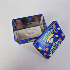 Vintage Snoopy Fruiti's blik