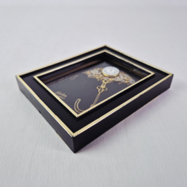 Vintage miniatuur schilderij G. Burgess London