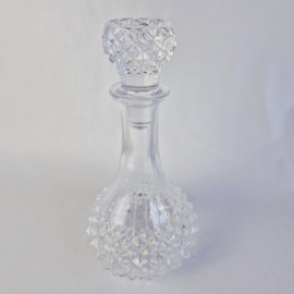Cristal d'Arques-Durand karaf met 'Longchamp' diamantgeslepen ontwerp