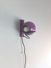 Gepo wandlamp paars, eyeball lamp
