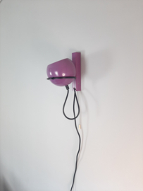 Gepo wandlamp paars, eyeball lamp