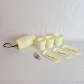 Vintage picknickset uit de jaren ‘60/‘70