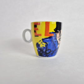 Herman Brood espresso kopje | Porseleinen kopje | 'Elvis' kopje