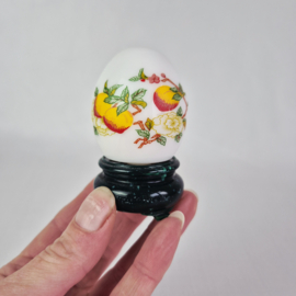 Vintage Avon parfumfles in de vorm van een ei