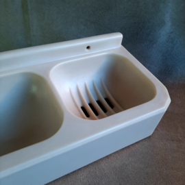 Art Deco bakelieten zeep houder | Zeepbak voor aan de wand
