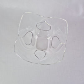 Lucite Zakdoekvaas | Vintage Acryl zakdoek vaas