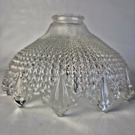 Vintage holohane lampenkap 1