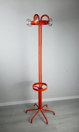 Vintage jaren 70 Brabantia kapstok | Oranje staande kapstok