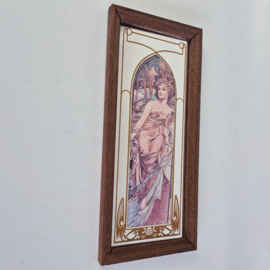 Art Nouveau Spiegel Éveil du Matin | Alphonse Mucha