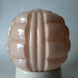 Thabur Art Deco plafondlamp in roze | Pastelroze schroefbol