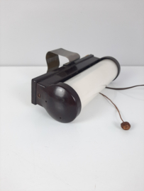 Bakelieten klemlamp uit de jaren 30 | leeslamp
