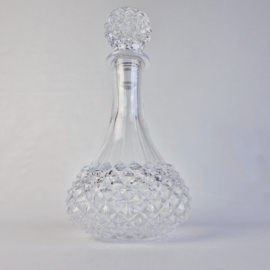 Cristal d'Arques-Durand karaf met 'Longchamp' diamantgeslepen ontwerp