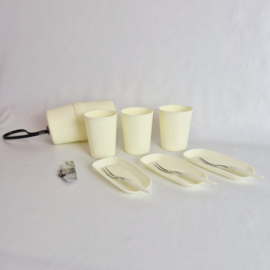 Vintage picknickset uit de jaren ‘60/‘70