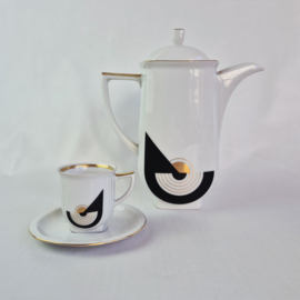 Studio Carlsbad Tsjecho-Slowakije koffieset | Boheme porselein 'Lisette'