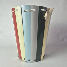 Jaren 60  Prullenmand Lamellen