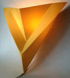 Wandlamp Ikea Fluga Geel | Vintage ikea lamp