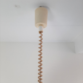 Vintage Space Age hanglamp | Knud Christensen |Deens design | UFO lamp