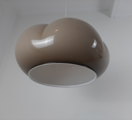 Vintage jaren 70 hanglamp Herda, mushroom
