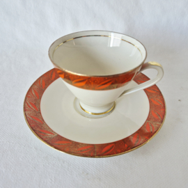 Set van 2 vintage Bavaria Mitterteich kop met schotels