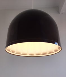 Vintage jaren 70 hanglamp Ikea, Typ: T742, bruine kunststof hanglamp