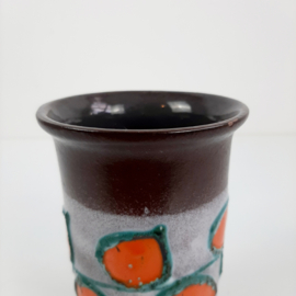 Vintage vaas | Strehla | Made in GDR | Jaren 70 keramiek