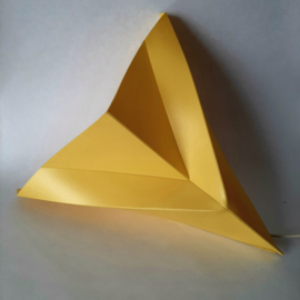 Wandlamp Ikea Fluga Geel | Vintage ikea lamp