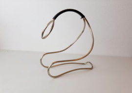Vintage flessenhouder, wijnfleshouder, jaren 70
