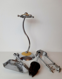 Vintage haardstel, haardset, Ianthe England, MCM, midcentury modern