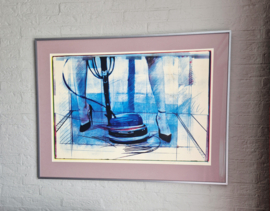 Zeefdruk Steven Scheffer | Proefdruk 1/1 | Doe de boen | Origineel kunstwerk Steven Scheffer 1981