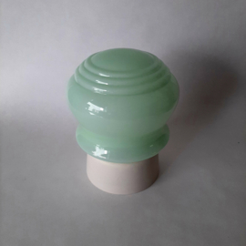 Thabur schroefbol, Art Deco plafondlamp in groen
